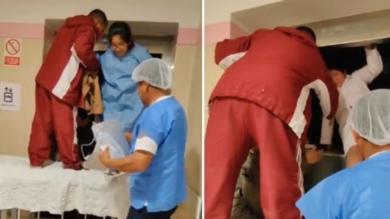 Embarazada queda atrapada en ascensor de centro de salud recién inaugurado