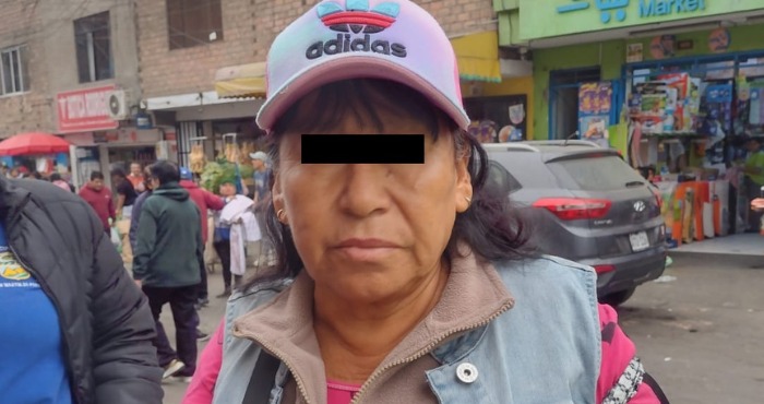 Trabajadora municipal de SMP captura a sexagenaria dedicada al robo en mercados