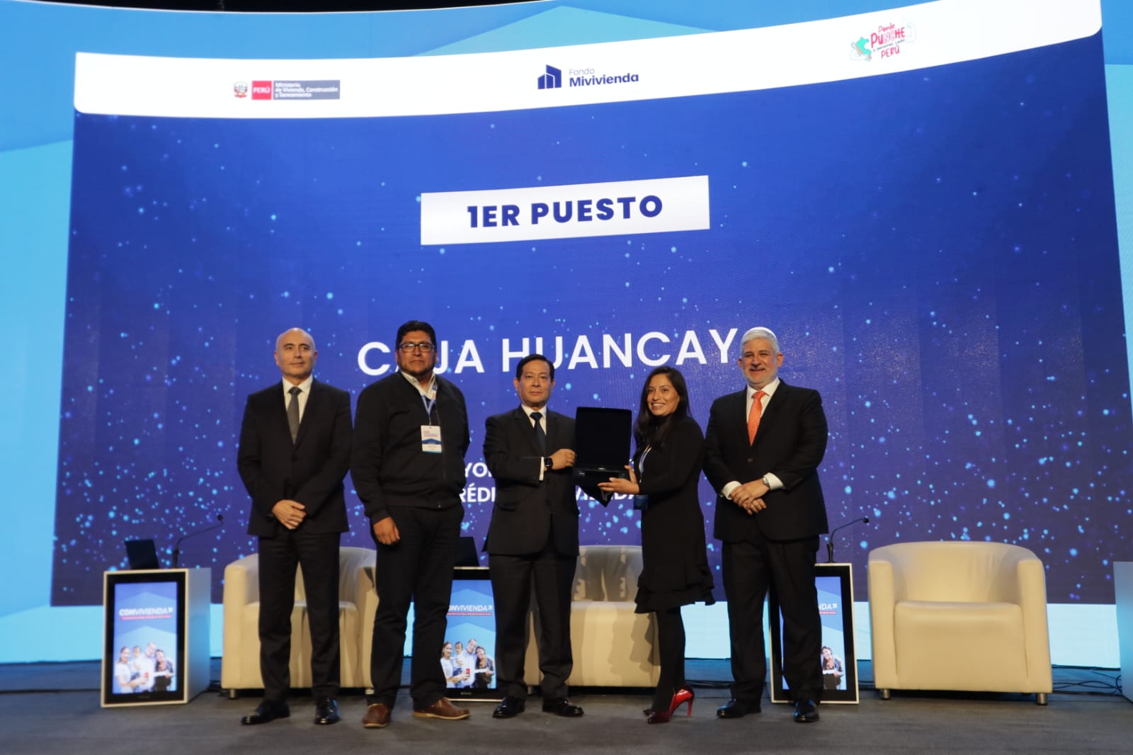 Caja Huancayo logra el primer lugar con mayor número de colocaciones en créditos Mivivienda