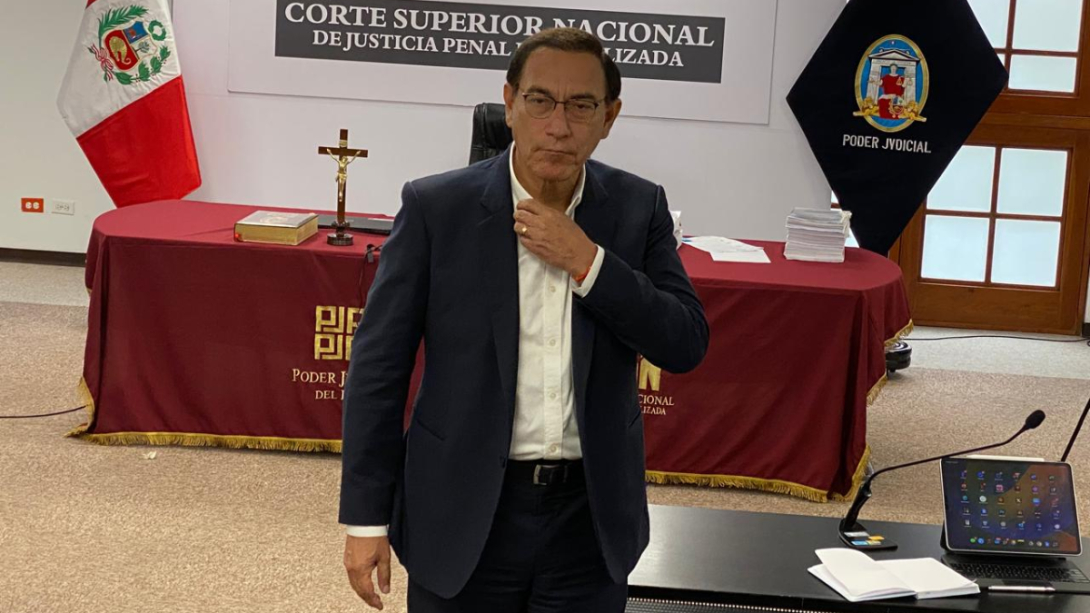 Juez Alcocer rechaza prisión preventiva de Vizcarra