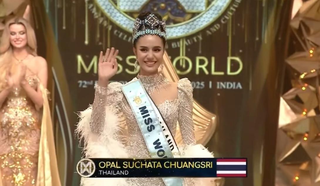 Opal Suchata, de Tailandia, es la nueva Miss Mundo