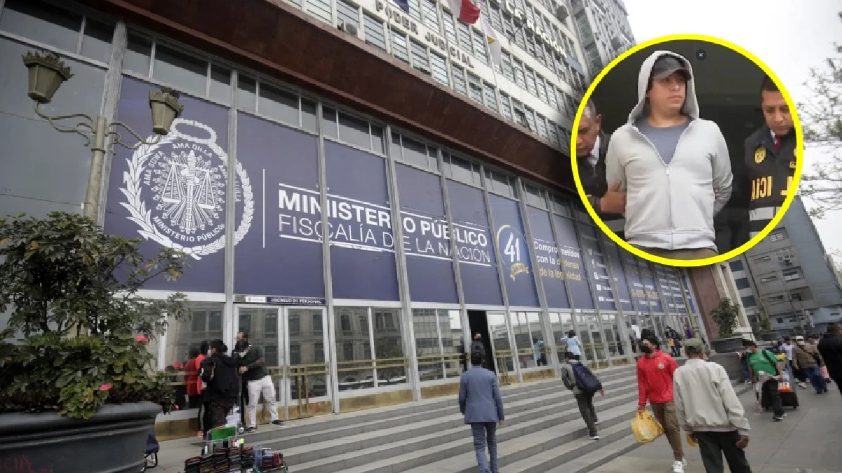 Michael Burga fue liberado tras someterse a colaboración eficaz