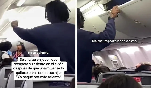 Debate en redes tras discusión en el vuelo por un asiento reservado