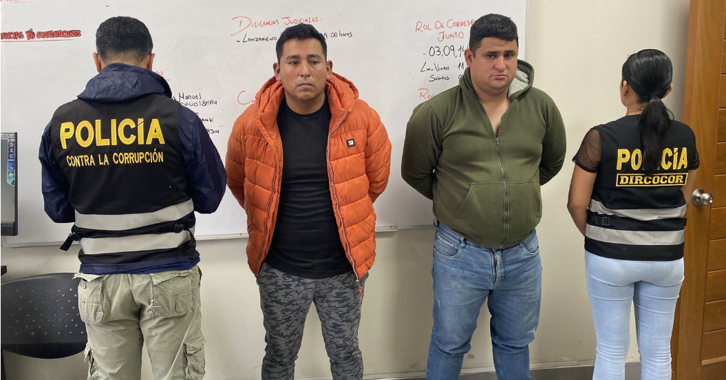 Detienen a dos policías en Paiján por presunto cobro de soborno a ciudadano