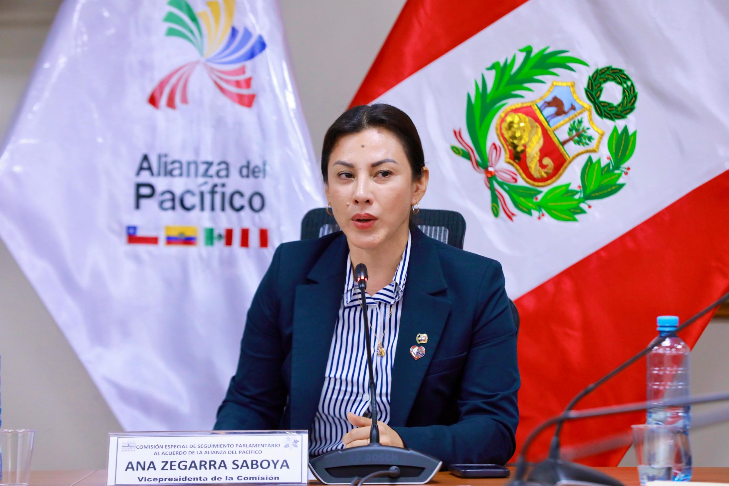Congresista Ana Zegarra fue sentenciada por falsedad y aún realiza campaña electoral