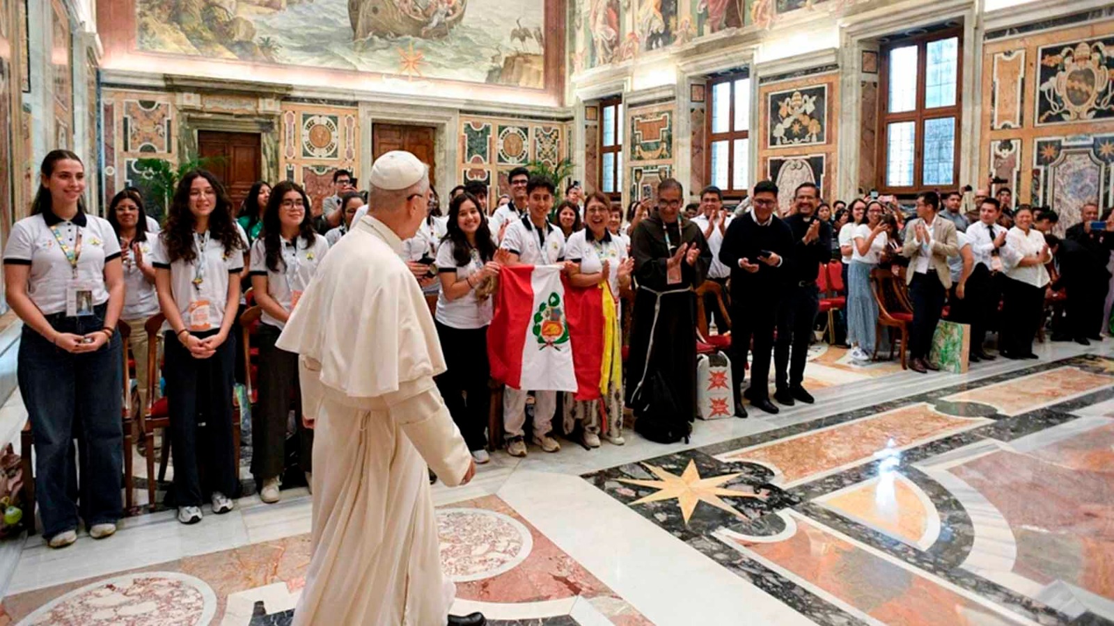 El papa León XIV saludó al Perú por Fiestas Patrias