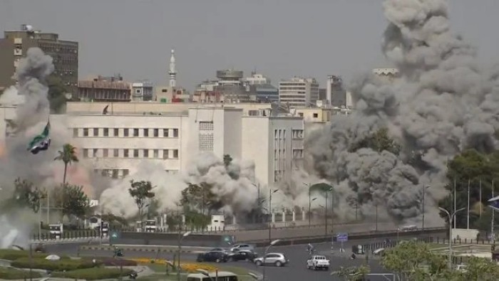 Israel ataca cuartel general del Ejército sirio en Damasco