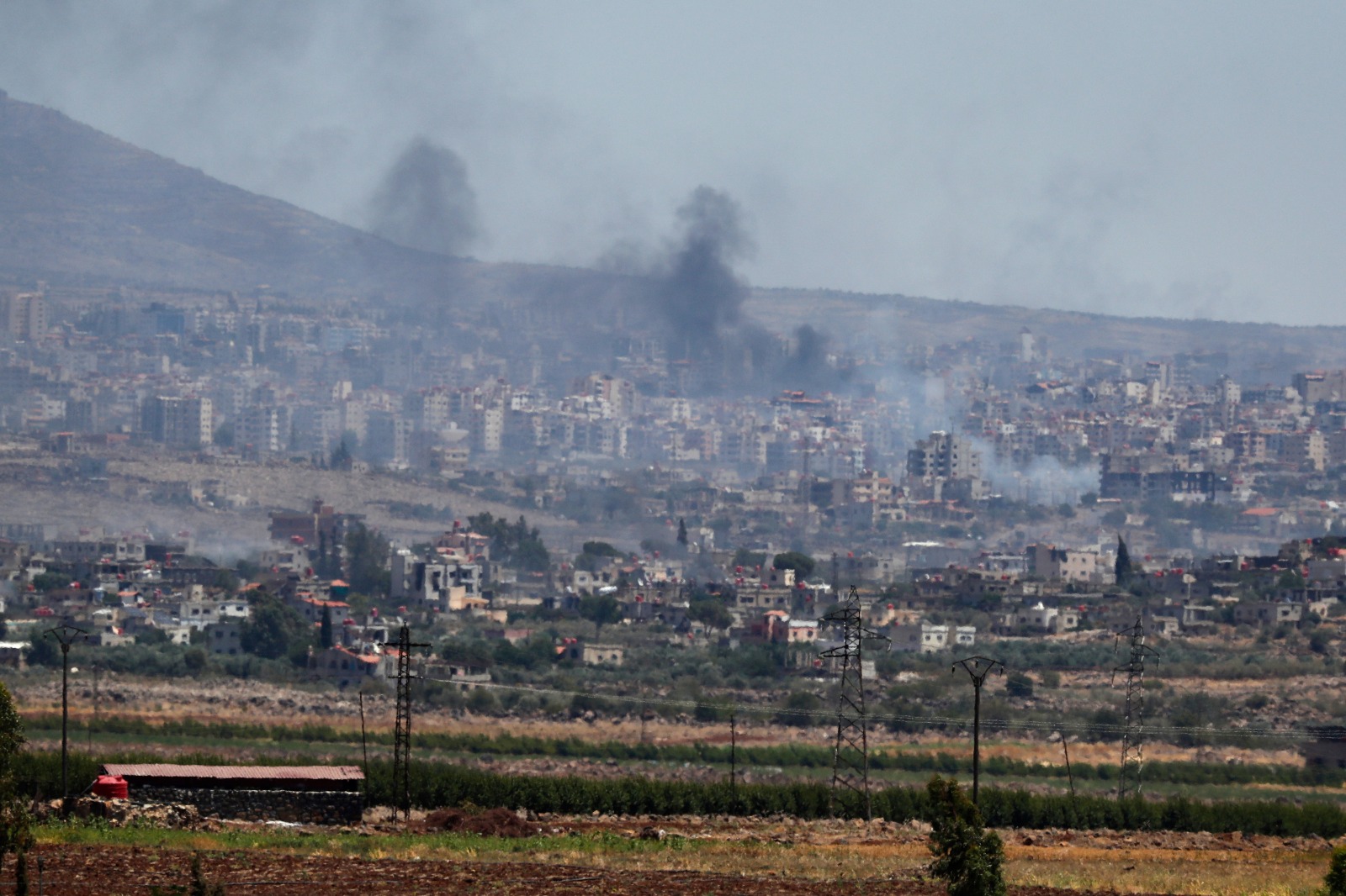 Israel bombardeó la provincia de Sweida