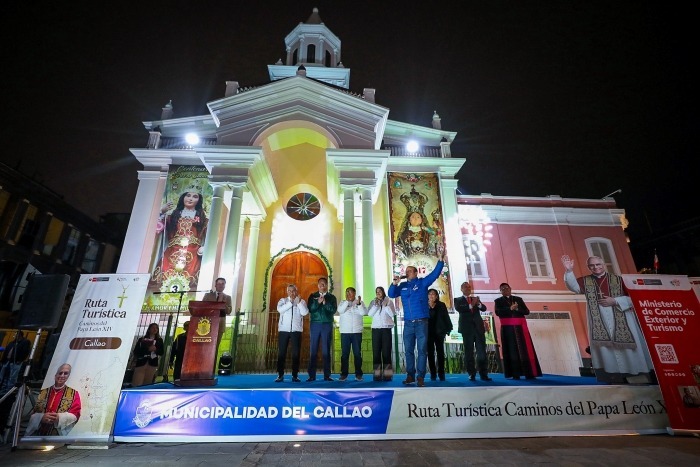 Lanzan la ruta turística “Los Caminos del Papa León XIV” en el Callao