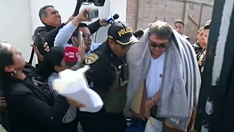 Miguel Requejo fue trasladado a carceleta del penal Ancón II