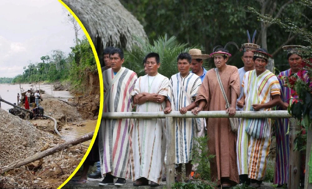 Comunidad selvática denuncia daños en su zona por minería ilegal