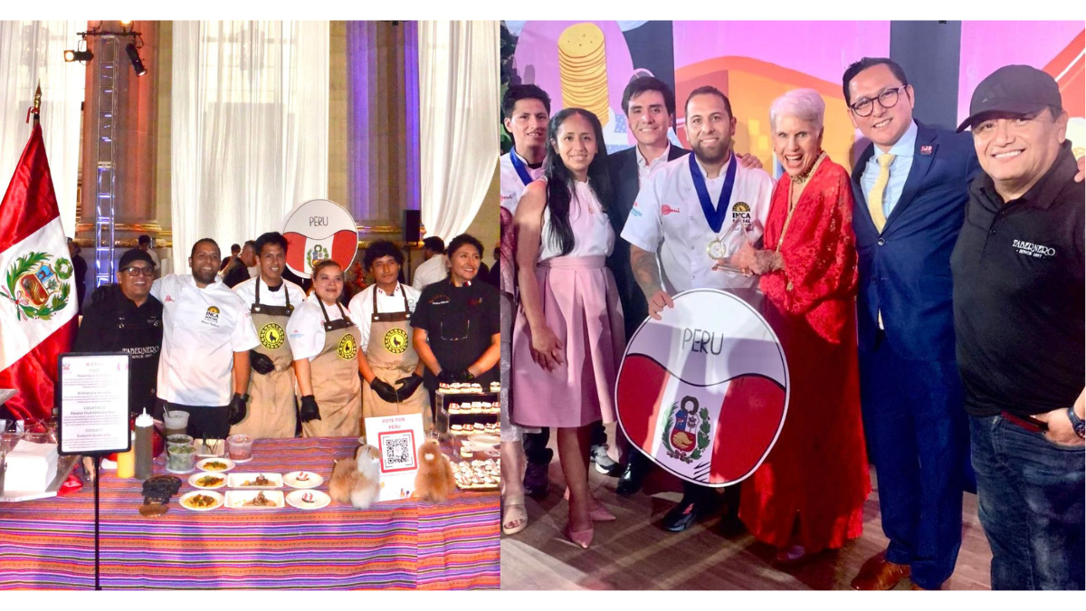 Perú obtuvo el primer lugar en el Embassy Chef Challenge 2025