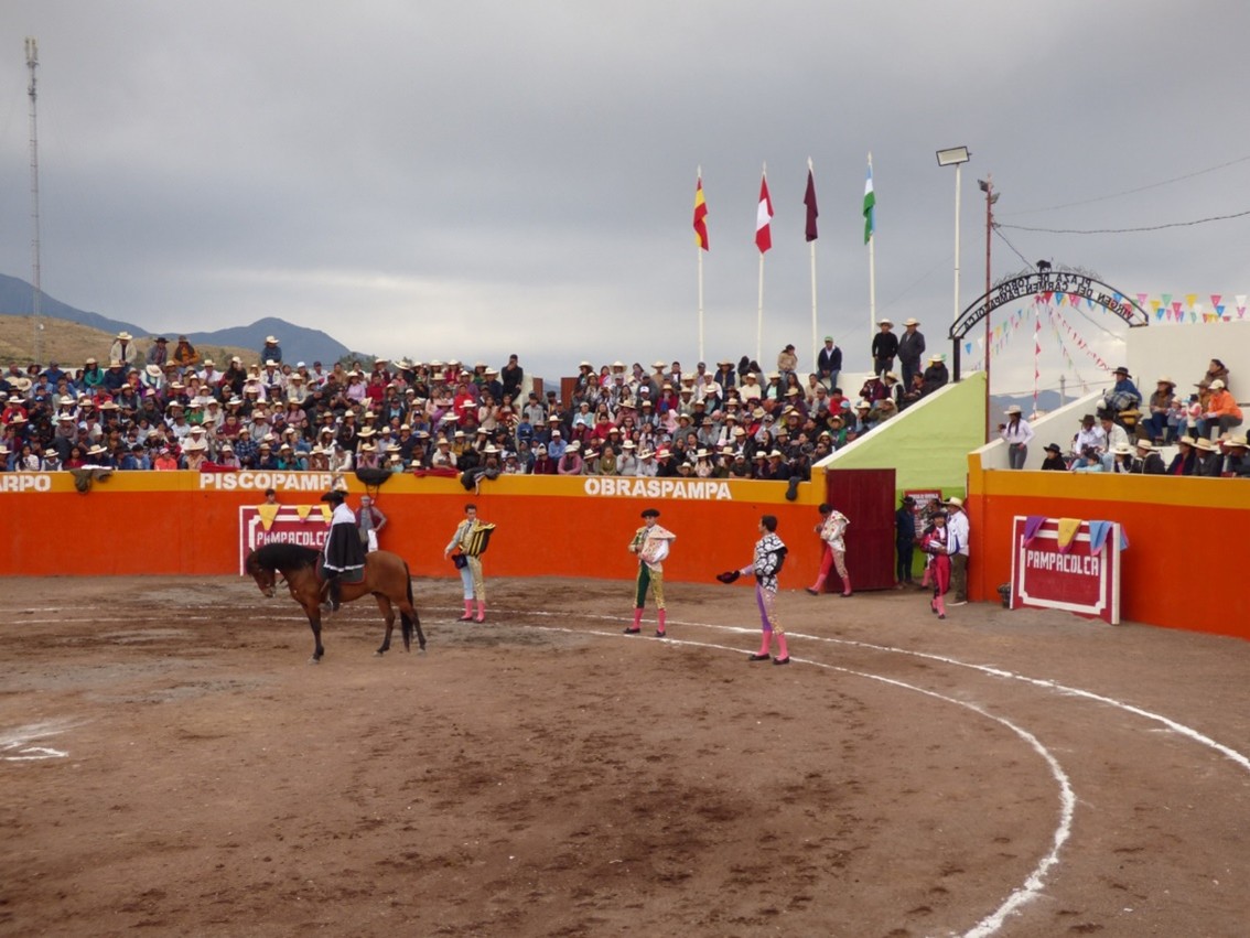 Toros en Pampacolca, Lachaqui y Bambamarca cuando Acho se acerca a 2 mil nuevos abonados