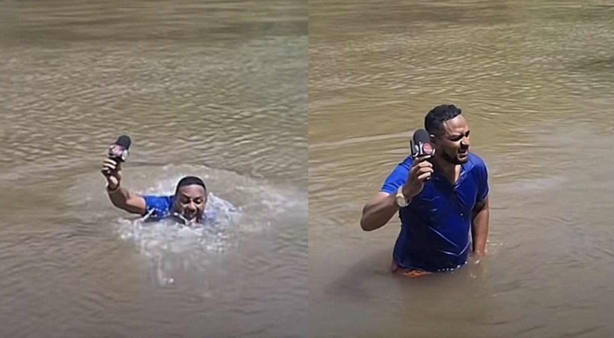 Periodista encuentra en vivo el cuerpo de niña desaparecida