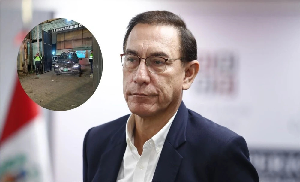 Martín Vizcarra pasó su primera noche en el penal Ancón II