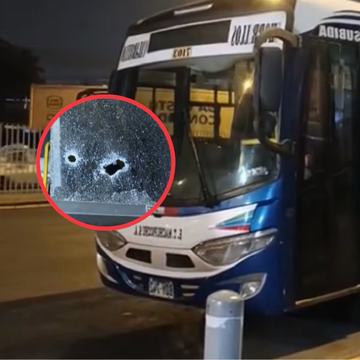 Atacan a bus de ‘Machu Picchu’ y hieren a pasajero