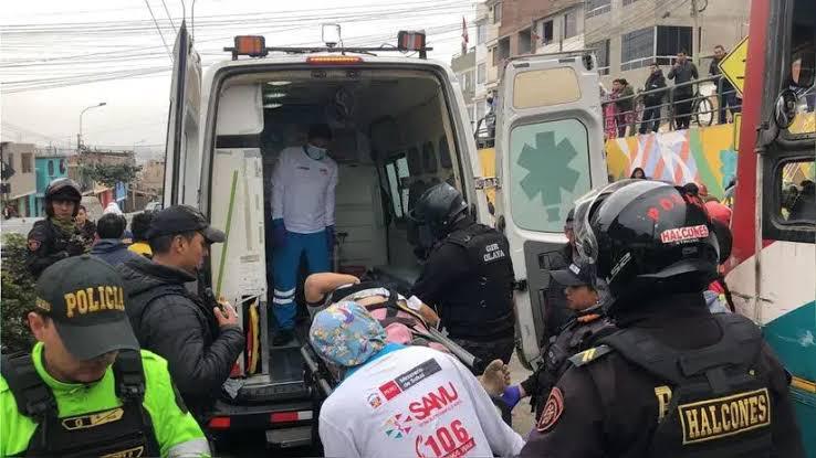 Chorrillos: seis heridas tras violento choque