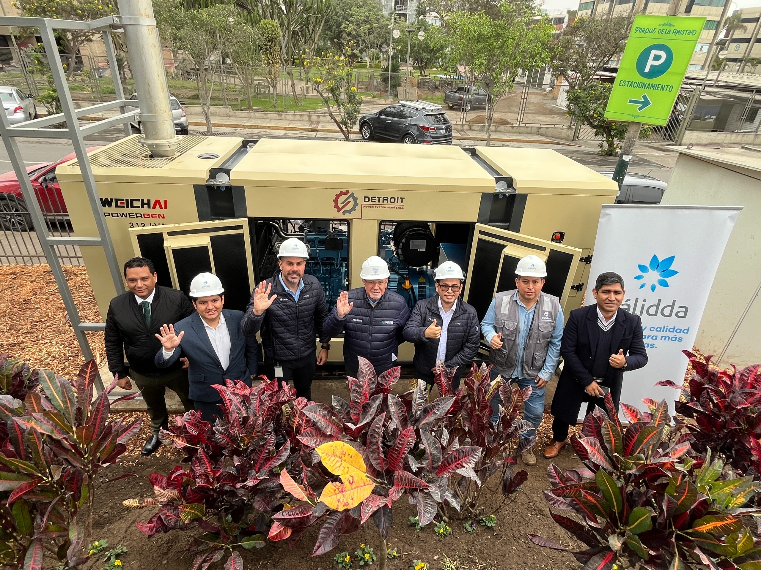 Parque de la Amistad de Surco genera su propia energía eléctrica empleando gas natural