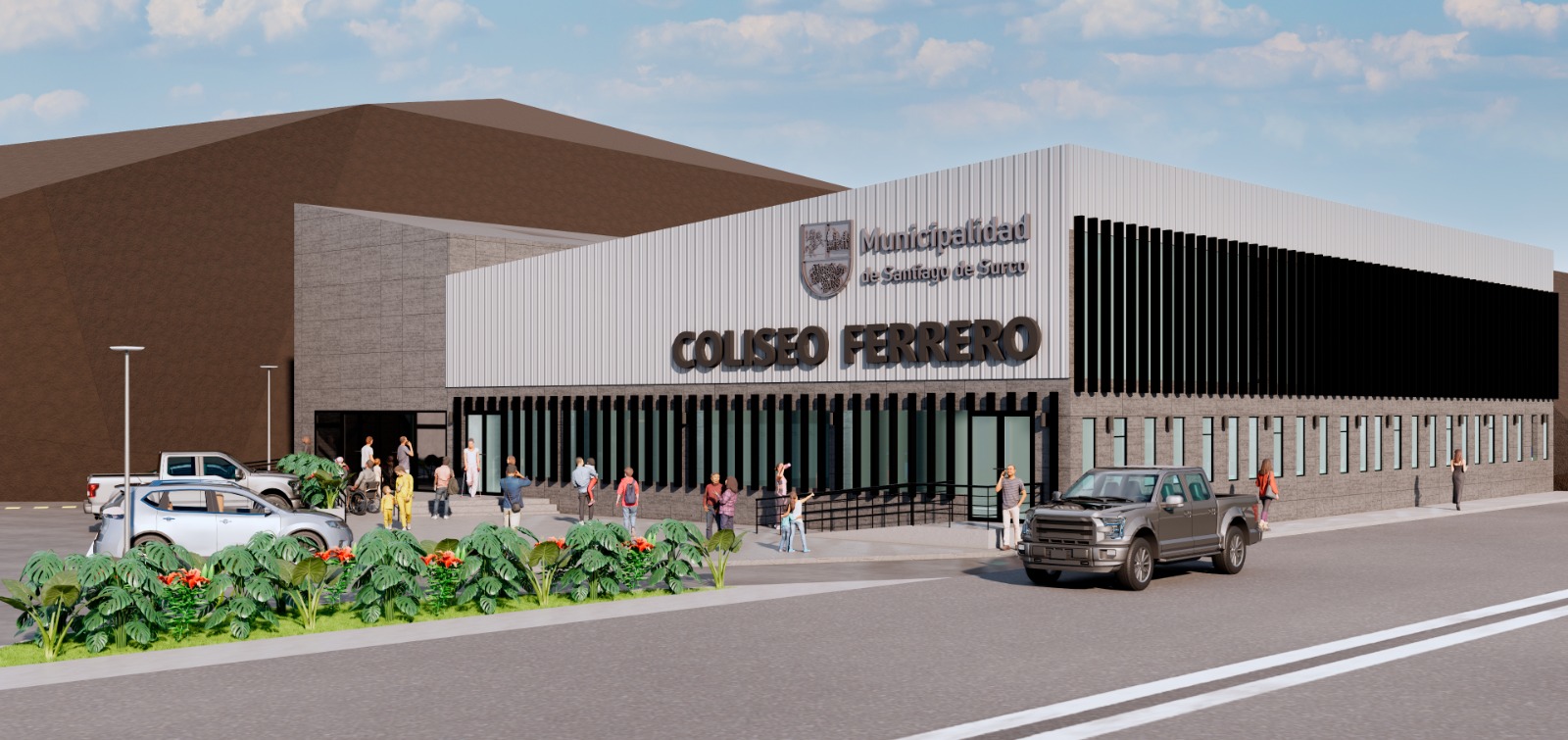 Surco tendrá un segundo coliseo dotado de piscina semiolímpica y gimnasio panorámico