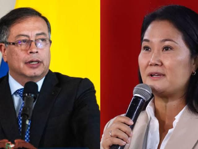 Keiko cuadra a Petro: Con Perú no te metas