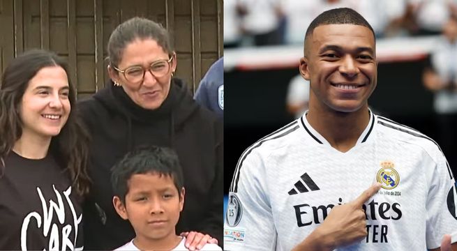 Mamá de Mbappé supervisa obra de fundación de su hijo en Ancón