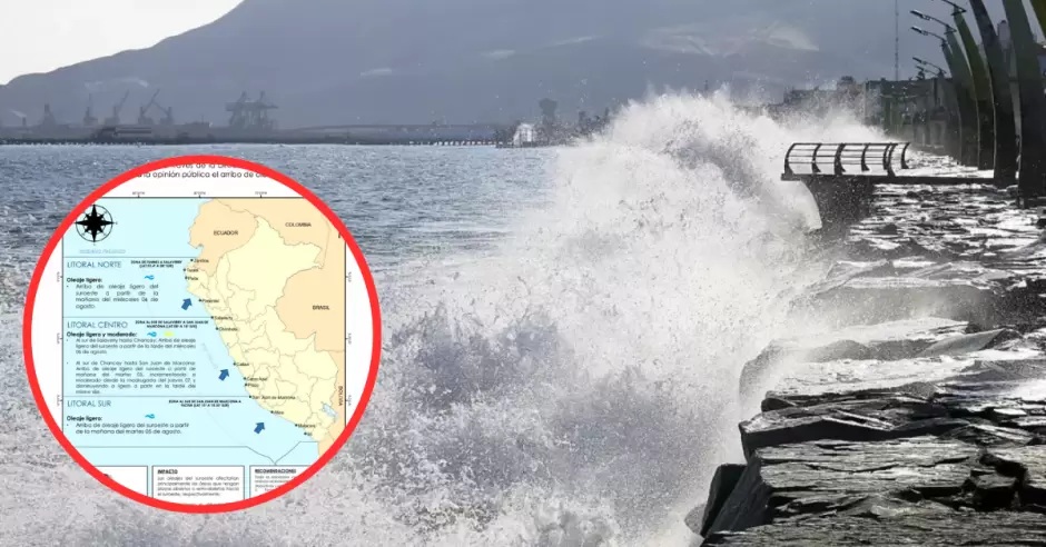 Oleaje anómalo causa muerte de miembro de la Marina de Guerra