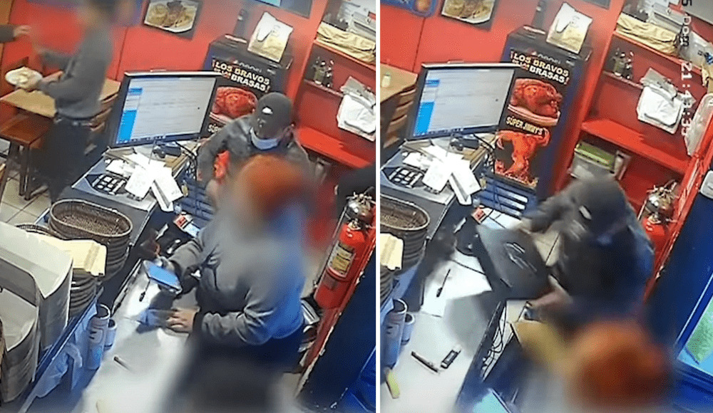 Tres encapuchados asaltan pollería en Barranco