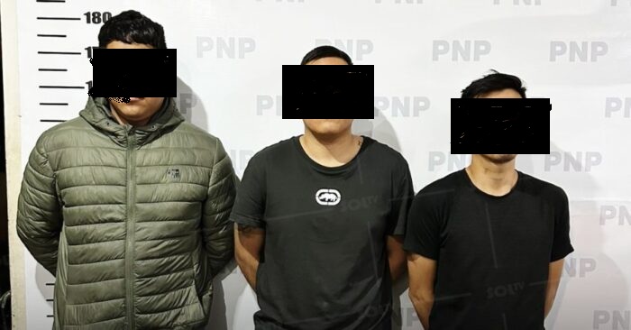 Capturan a tres implicados en atentado con explosivos en Trujillo