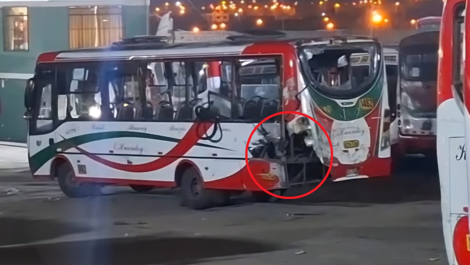 Carabayllo: detonan explosivo en ómnibus