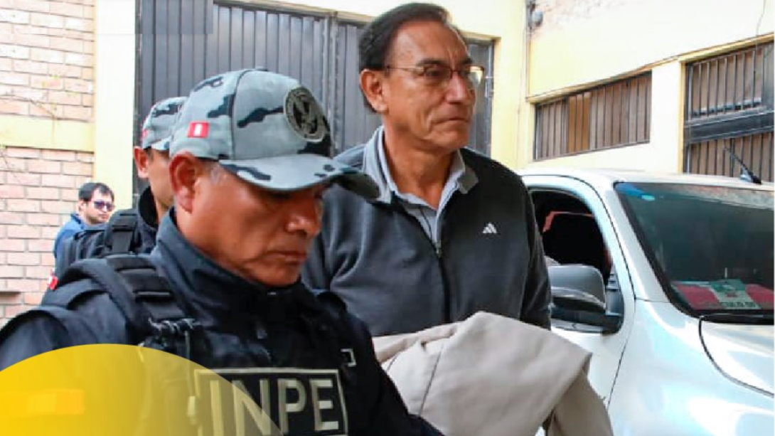 Martín Vizcarra llegó al penal de Barbadillo tras nueva orden del INPE