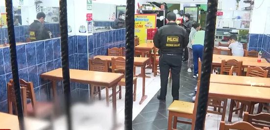 sicario asesinó a mujer en restaurante del Callao