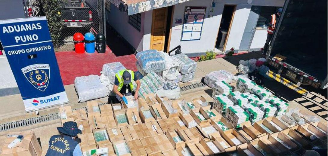 SUNAT incauta más de 185 millones de dólares intervenidos