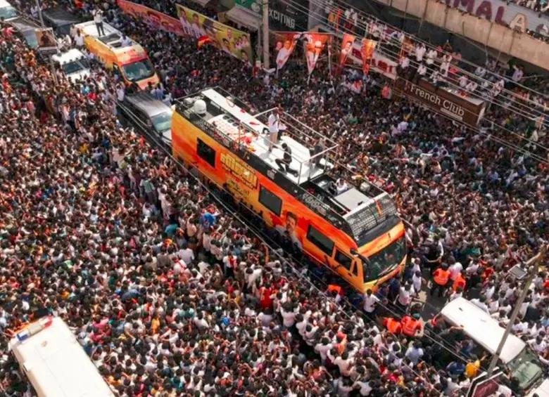 India: 36 muertos en una estampida en un acto político