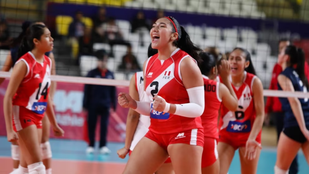 Perú clasificó a semifinales del Sudamericano Sub 17 de Vóley 2025