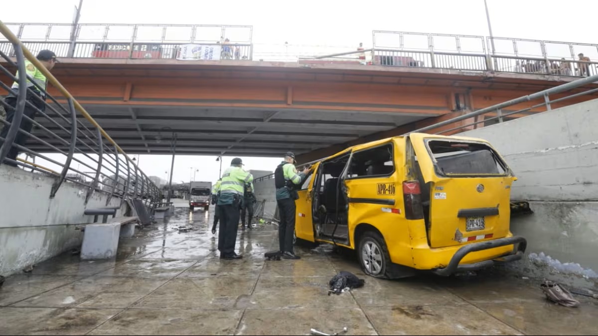 Chofer tenía más de 100 puntos en infracciones