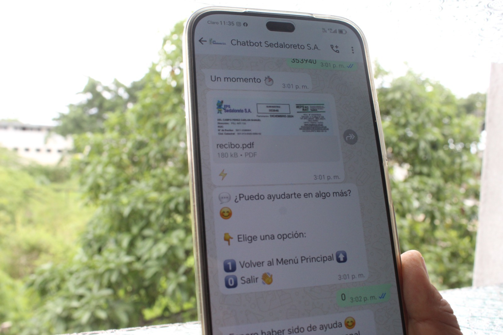 Iquitos: Sedaloreto innova en la atención al cliente con Sedabot