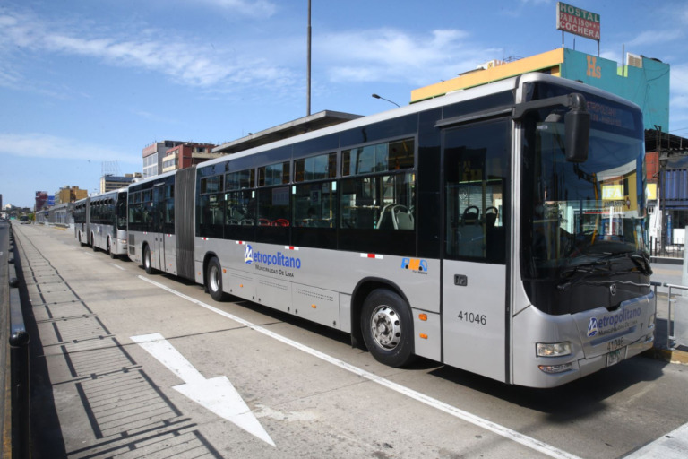 Metropolitano podría llegar hasta San Bartolo