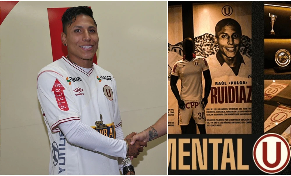 Universitario retira fotos de Ruidíaz del museo crema