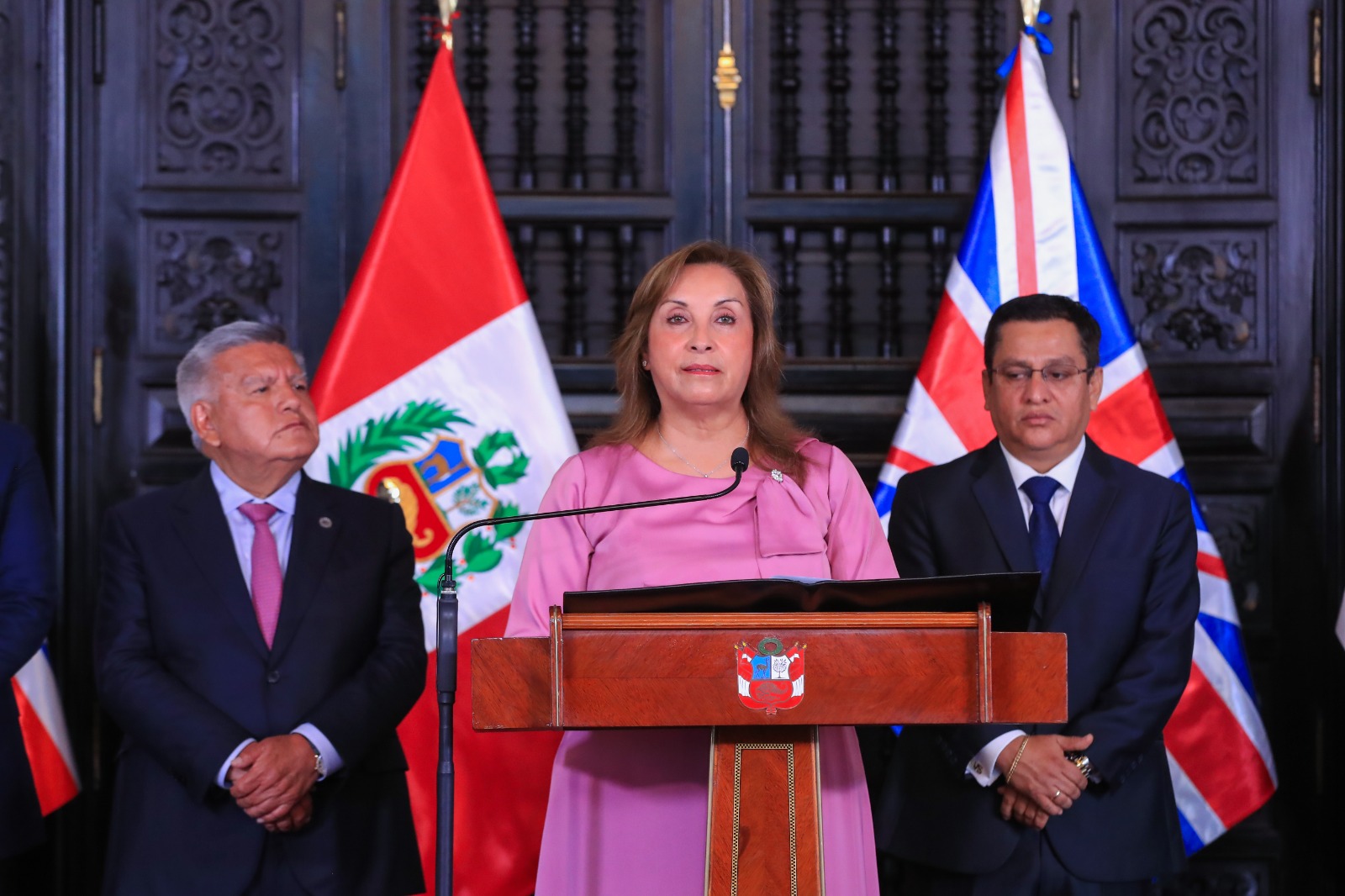 Boluarte agradece al Congreso por autorizar su viaje a EE.UU.