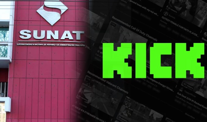 Sunat anuncia que streamers en Kick deberán pagar impuestos por sus ingresos online