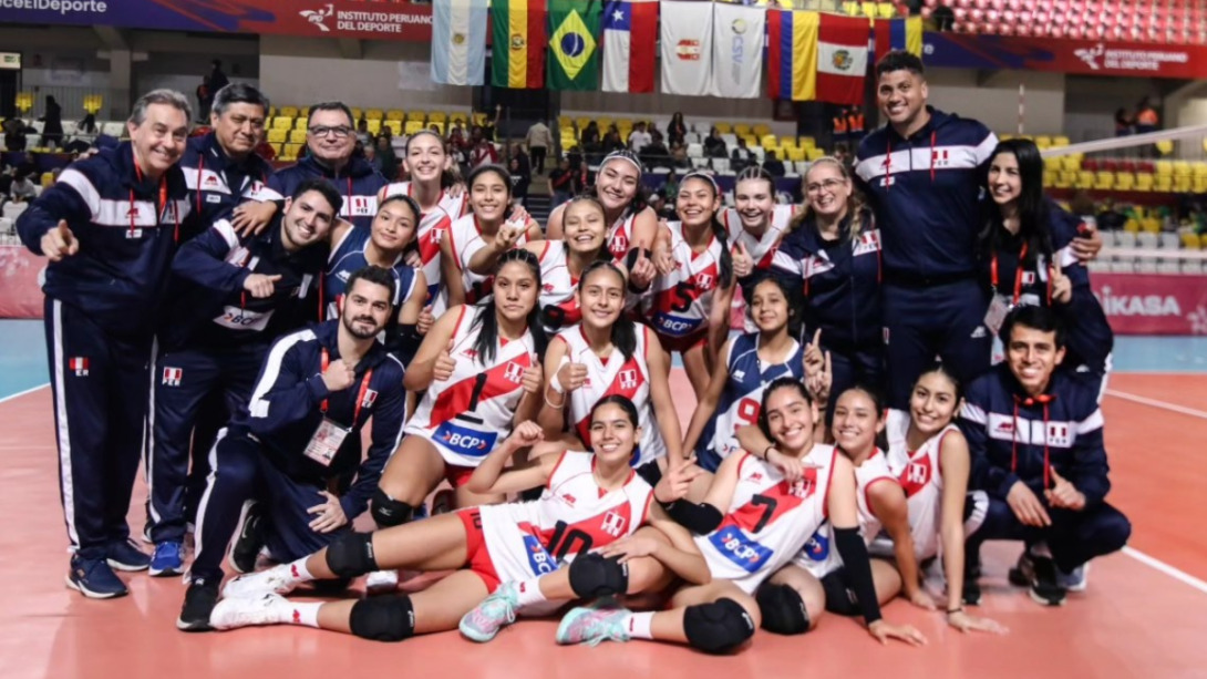 Perú se quedó con el tercer puesto del Sudamericano de Vóley Sub-17