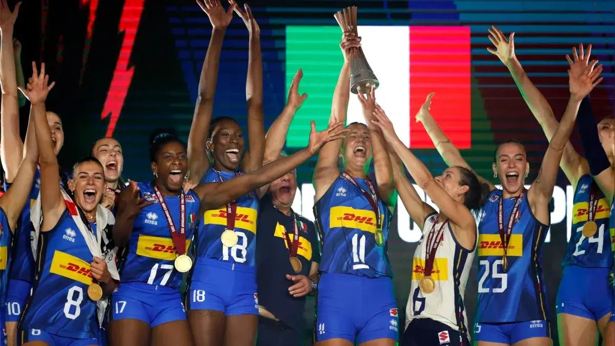 Italia se consagró campeón del Mundial de Vóley Femenino