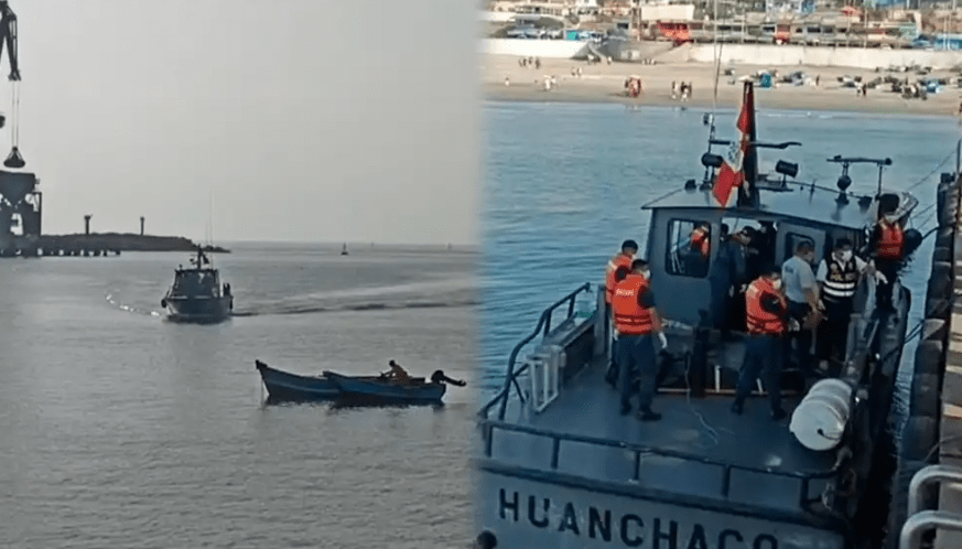 Hallan cuerpo de hombre sobre una boya frente al muelle de Chancay