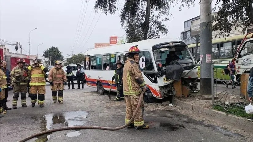 Cúster se estrelló con un muro en Chorrillos