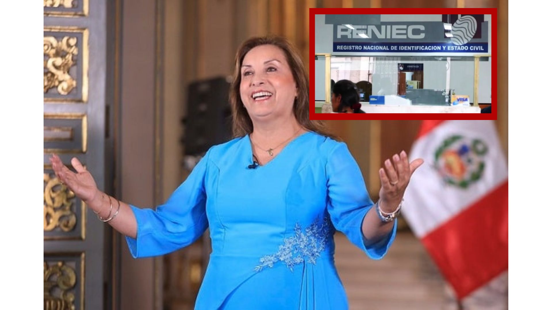 Reniec pagará más de S/ 213 000 a Dina Boluarte