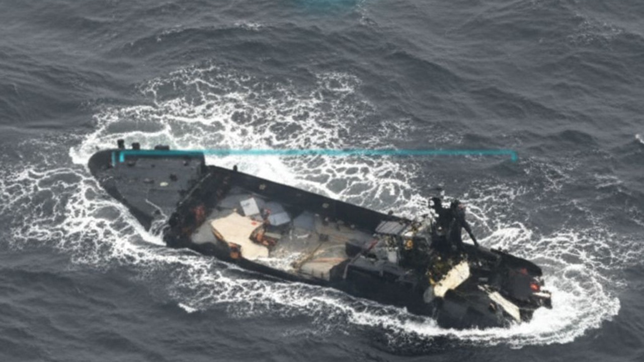 EEUU destruyó una embarcación con drogas en el Pacífico