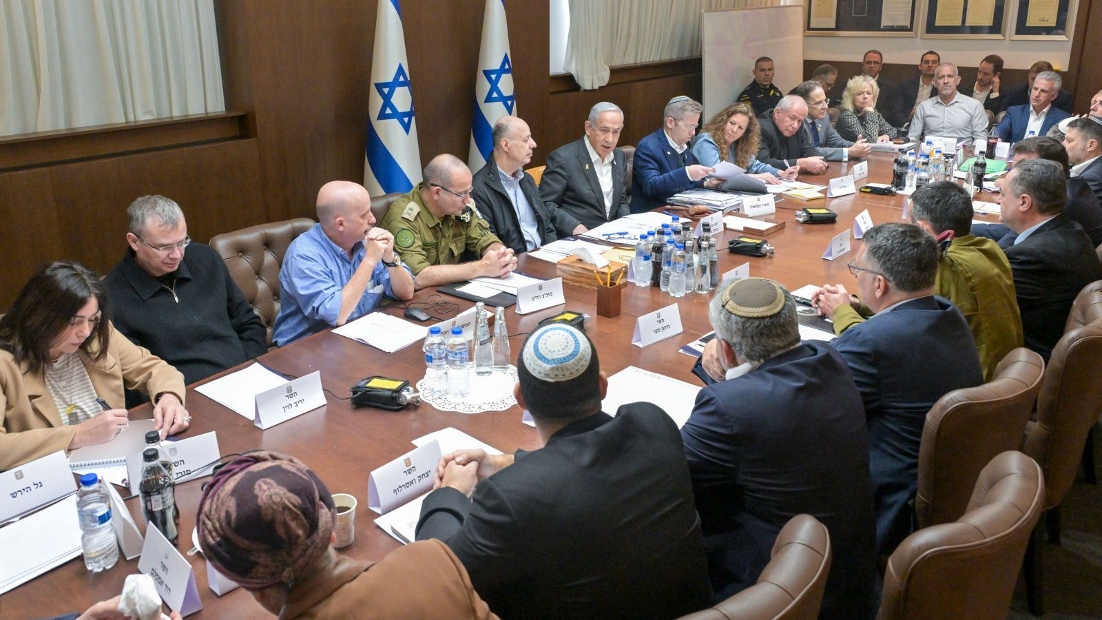 Gobierno de Israel aprobó el acuerdo con Hamas