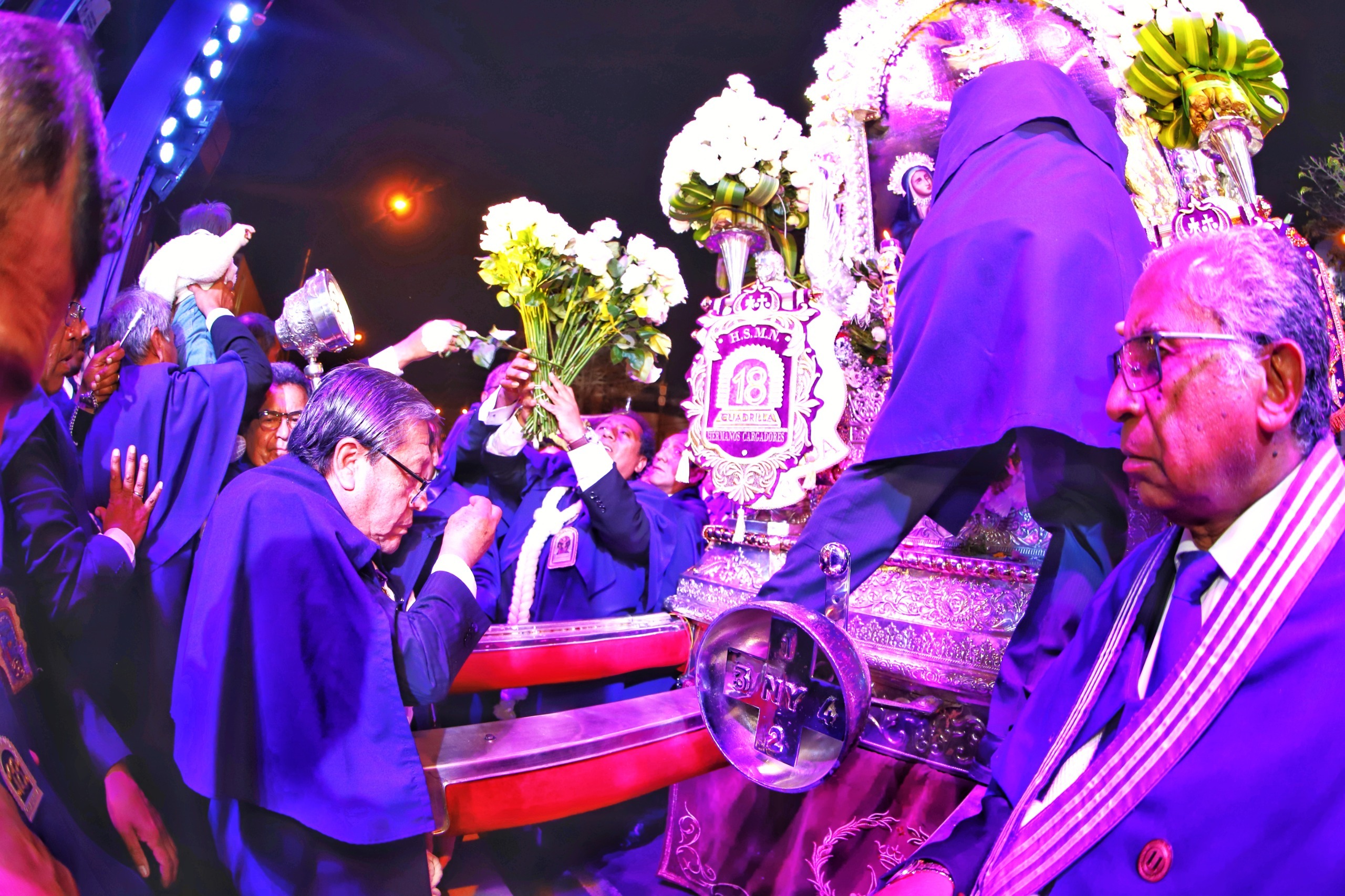Gobierno Regional del Callao recibe la visita oficial de la Hermandad del Señor de los Milagros