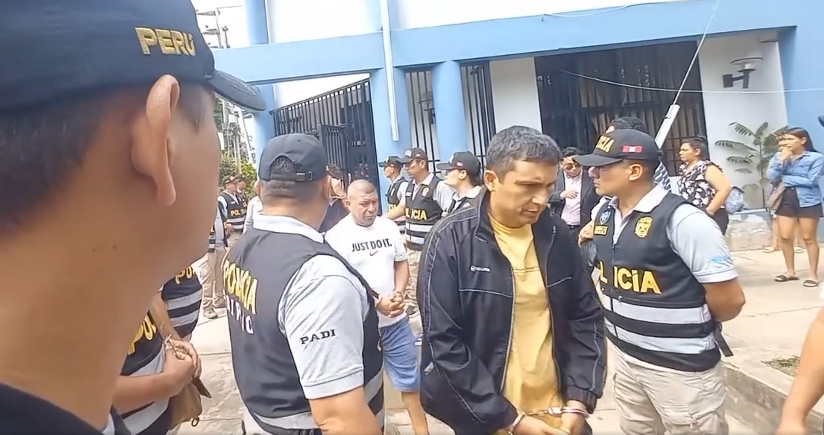 Megaoperativo en San Martín revela red delictiva con participación policial