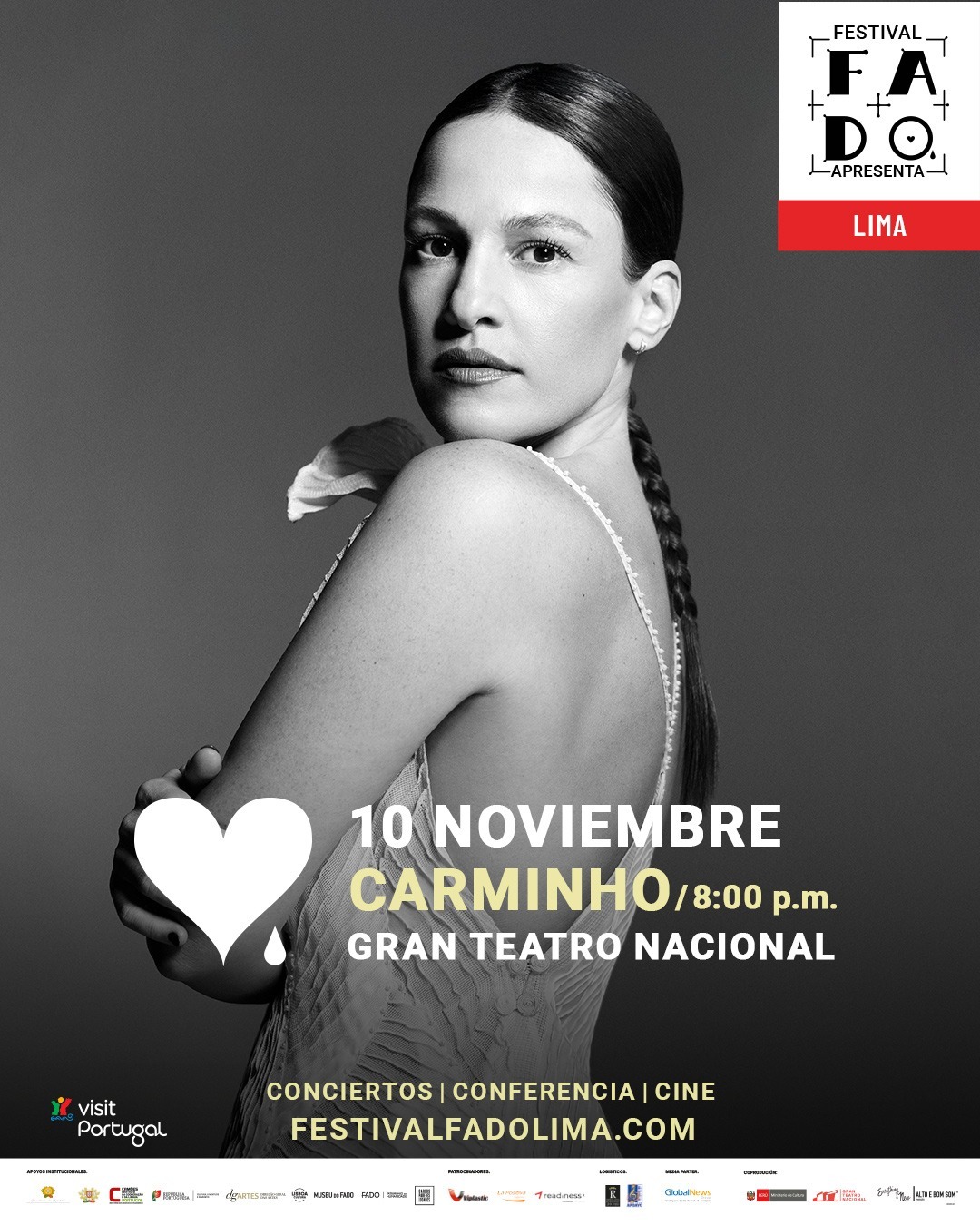 Carminho regresa a Lima tras ocho años y presentará su nuevo álbum en el Gran Teatro Nacional